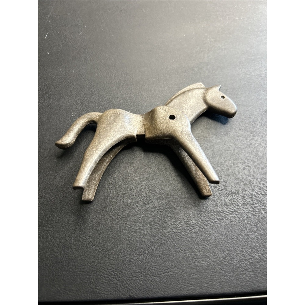 Vintage Geobra Playmobil Brown Horse